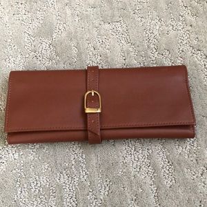 Travel Jewelry Wallet, Suede